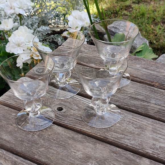 MCM | Scandinavian Lobe stems Glassware | 4 - Picture 8 of 11